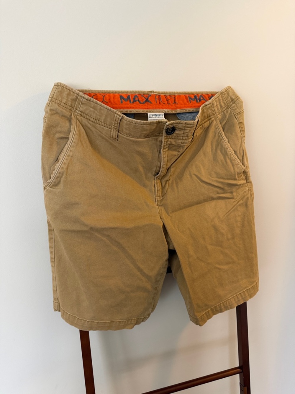 urban pipeline Khaki Flat Front Shorts